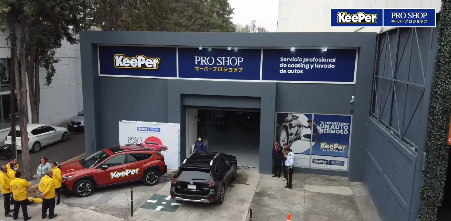 Fachada de KeePer Pro Shop Barranca del Muerto